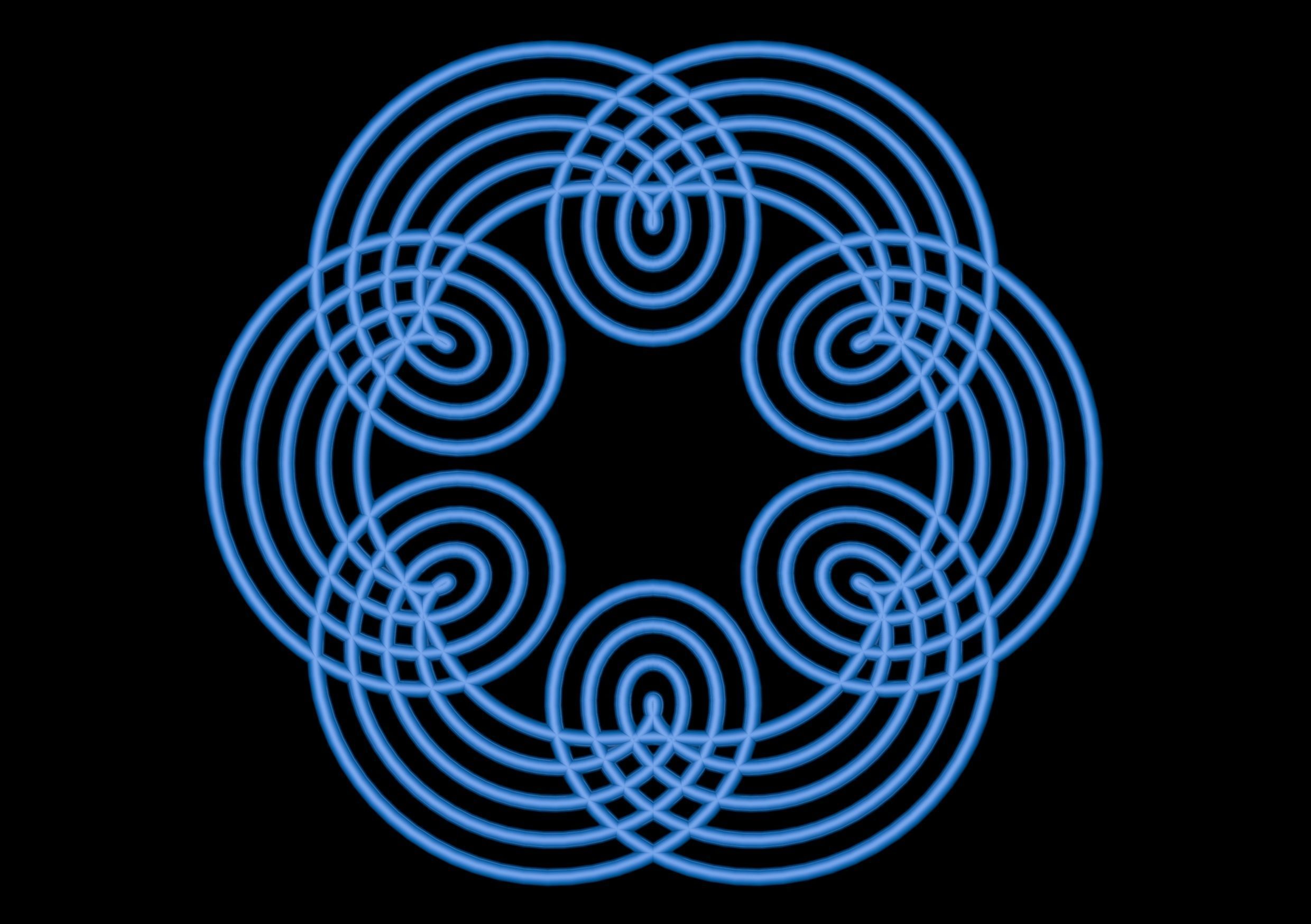 077 Motion of points around circle 017 3D model_5