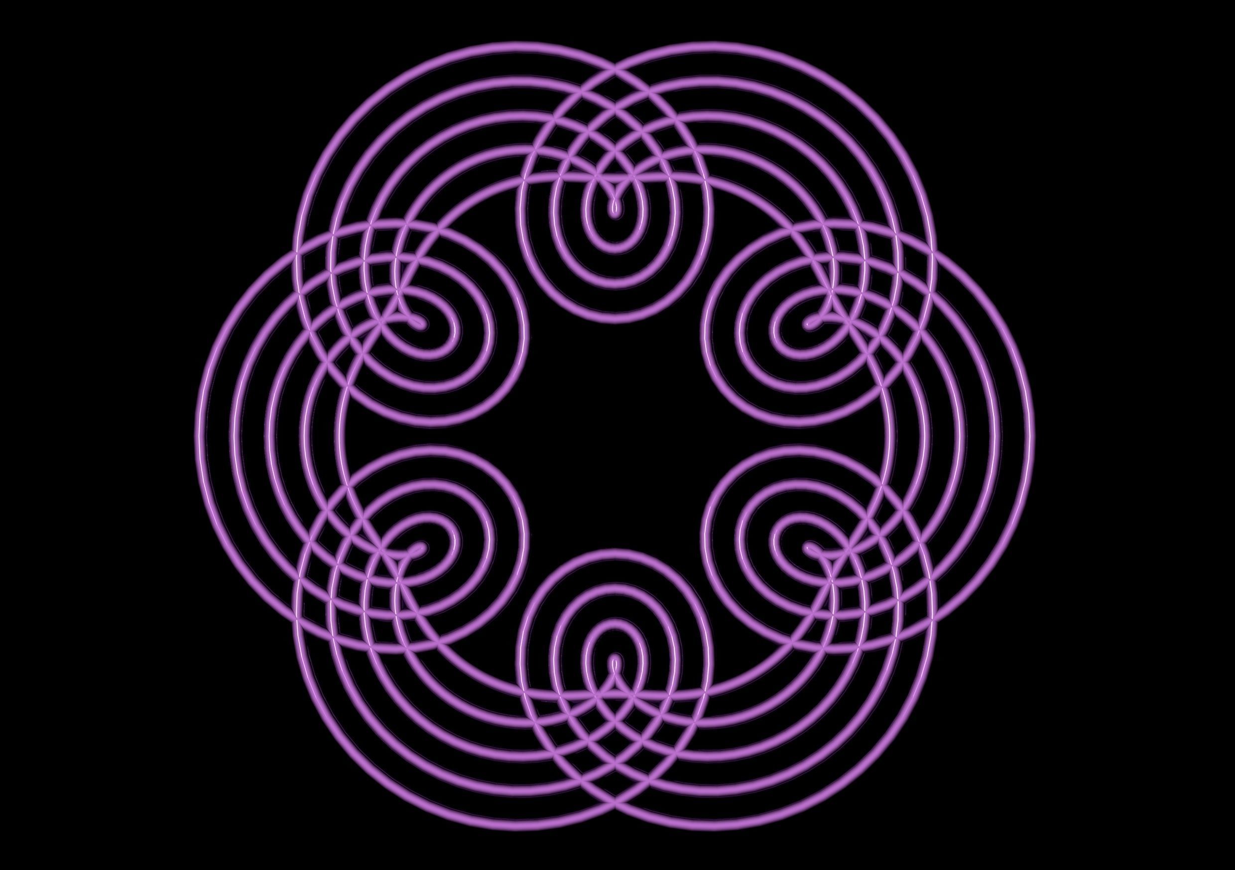 077 Motion of points around circle 017 3D model_8