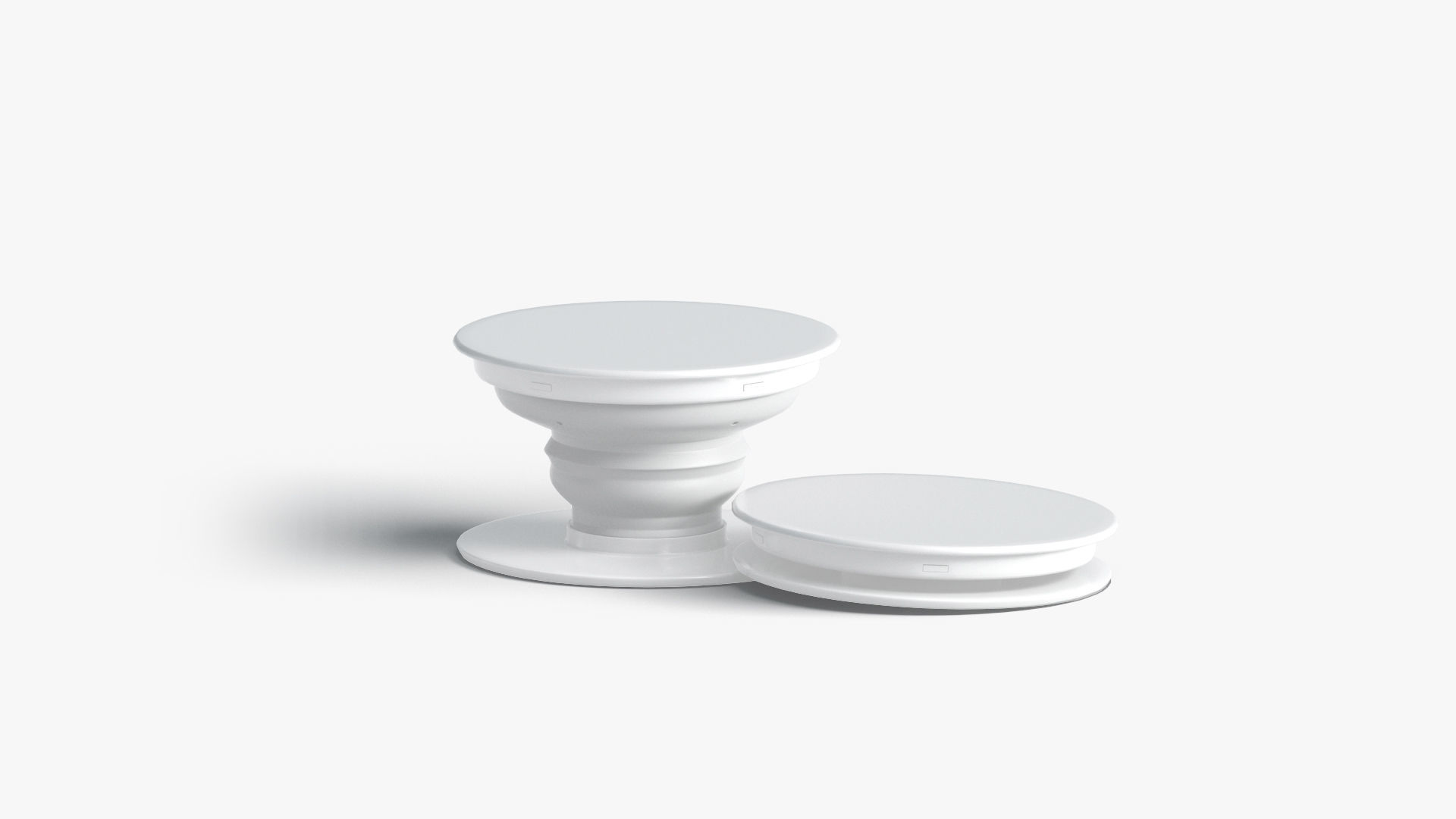 Pop Socket Low-poly 3D model_3