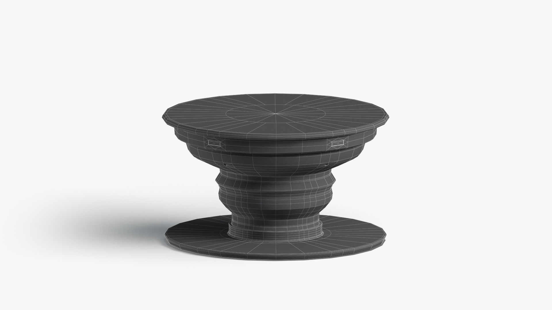 Pop Socket Low-poly 3D model_6