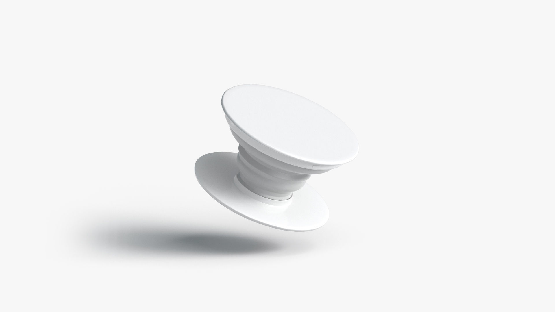 Pop Socket Low-poly 3D model_2