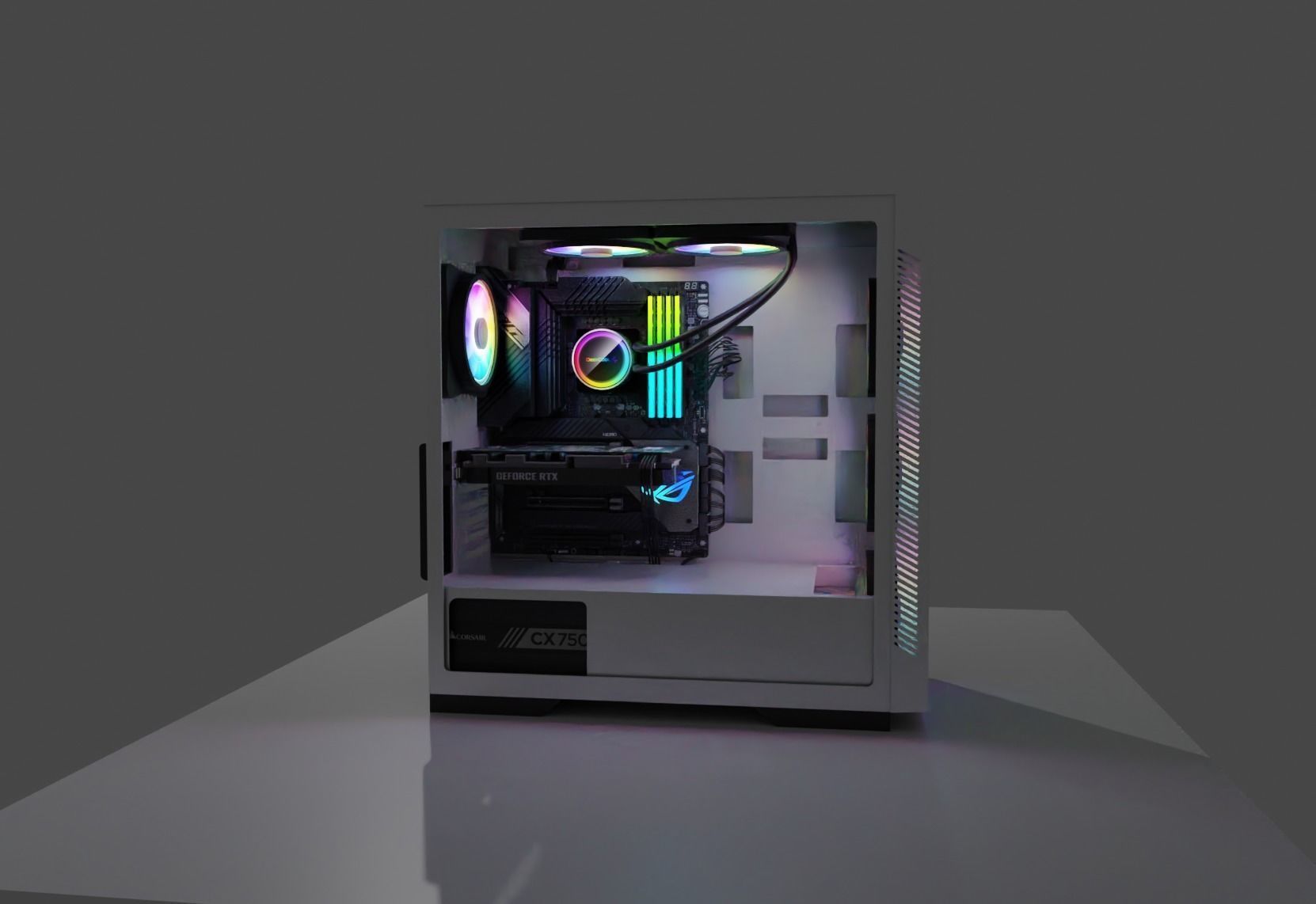 Gaming PC Free 3D model_4