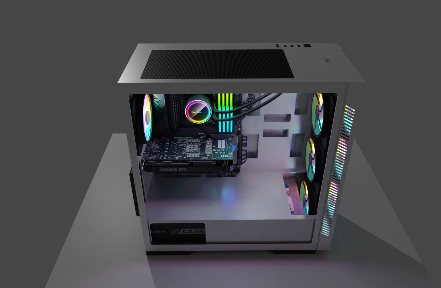 Gaming PC Free 3D model_2