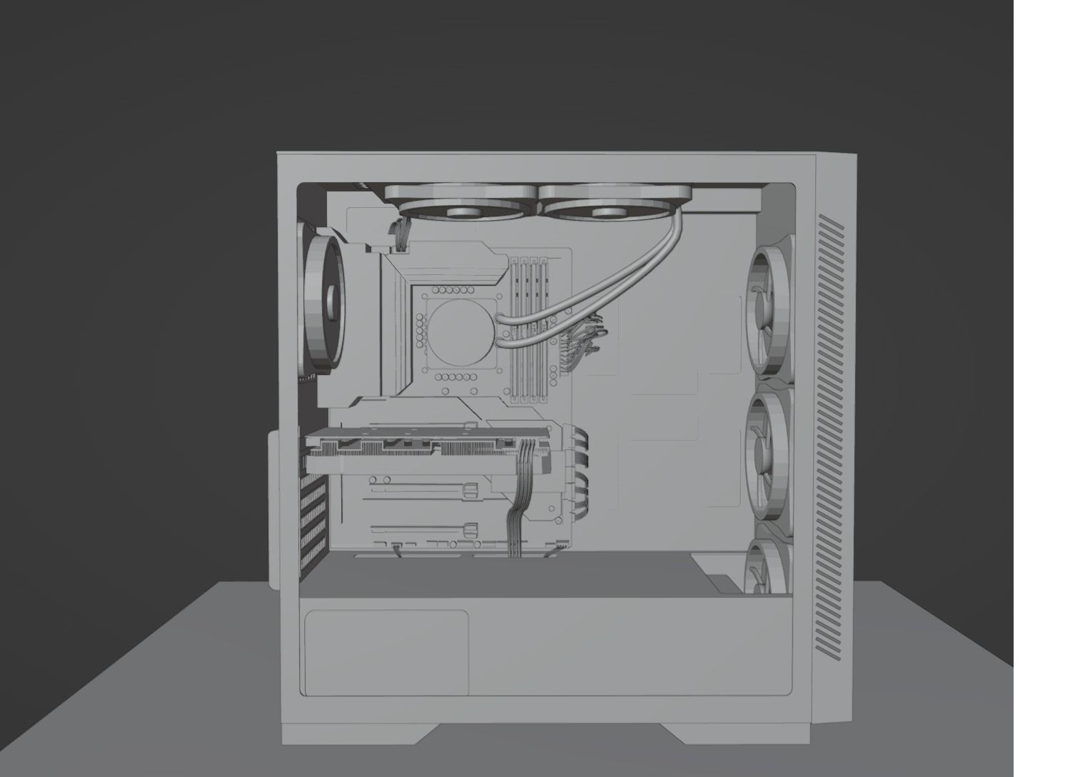 Gaming PC Free 3D model_5