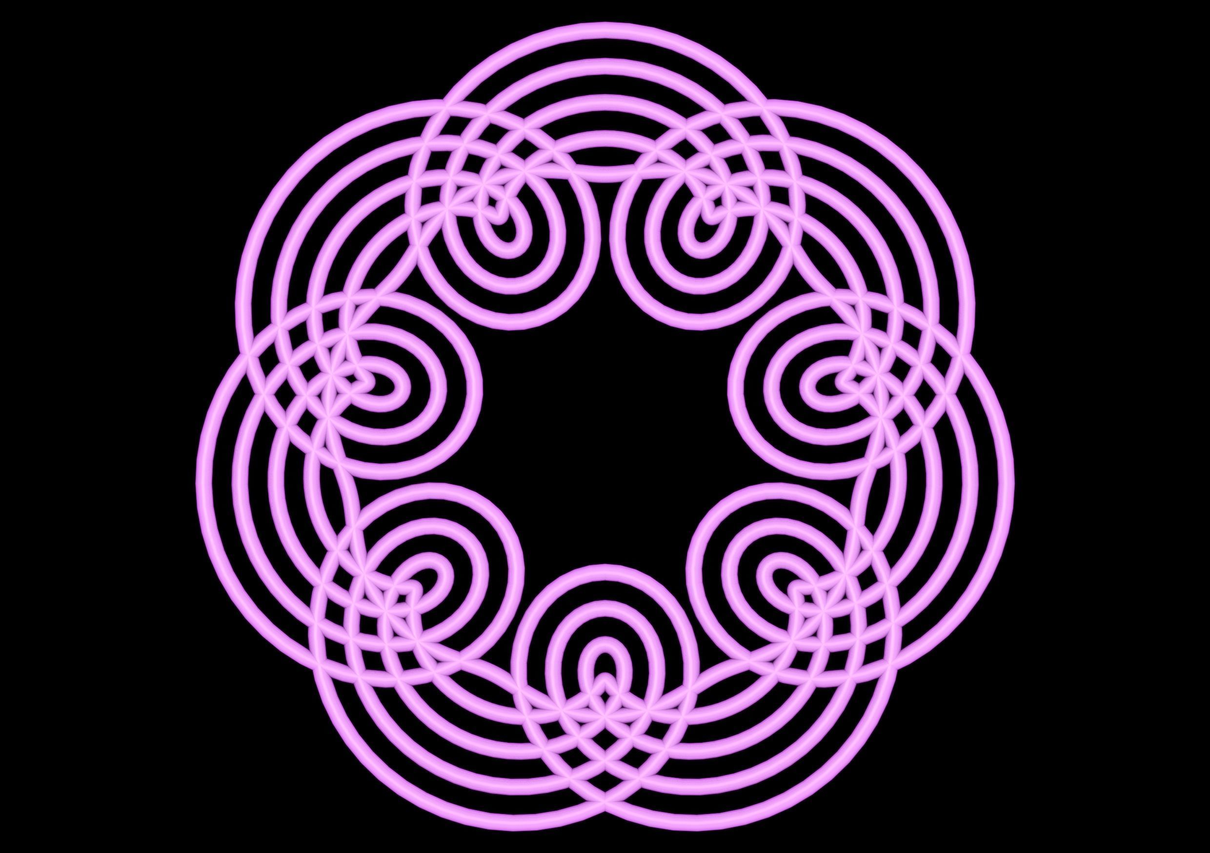 078 Motion of points around circle 018 3D model_10