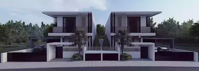 2 Semi-Detached Houses 