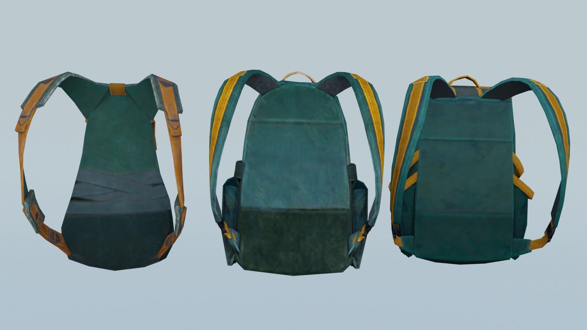 bag 3x name95 Backpack 3D model_2