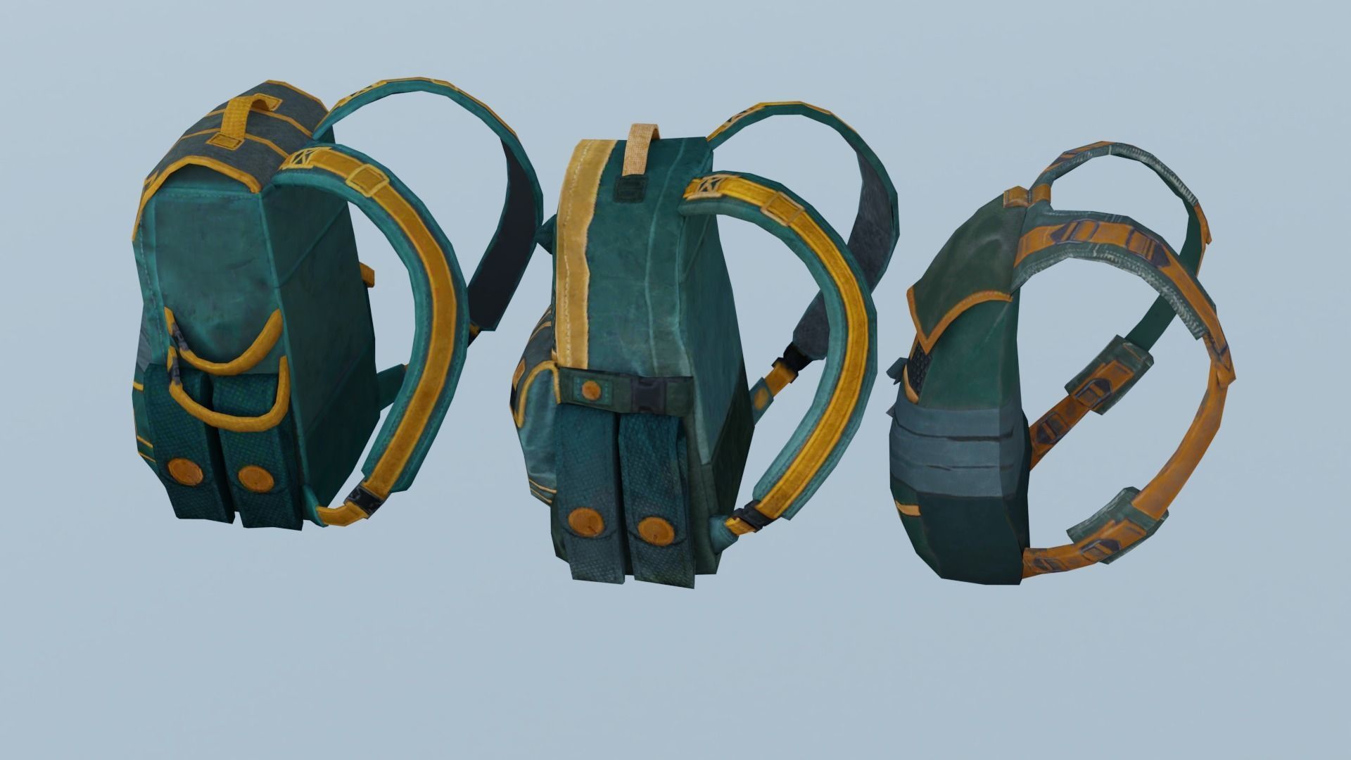 bag 3x name95 Backpack 3D model_4