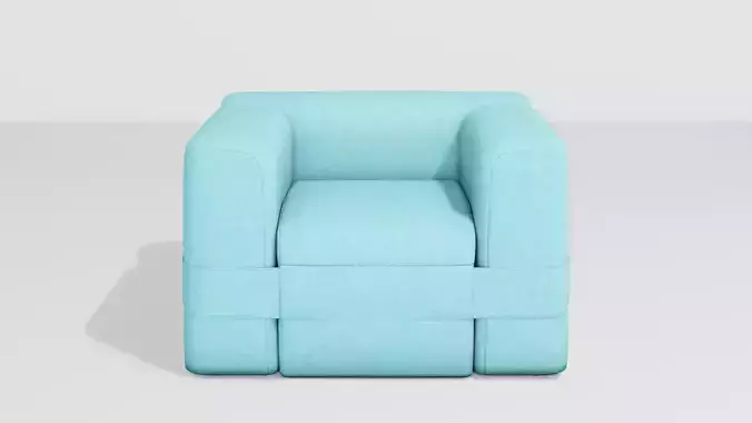  Noobist - Chair - cashabat Low-poly 3D model