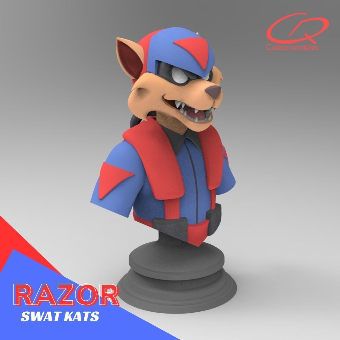 Swat KATS - Razor 3D print model_8