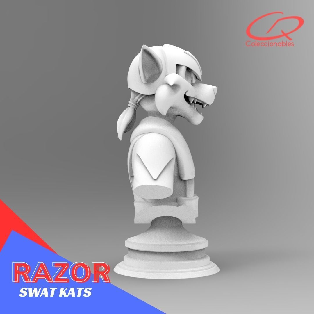 Swat KATS - Razor 3D print model_3
