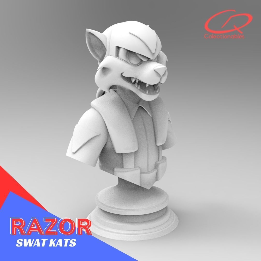 Swat KATS - Razor 3D print model_9