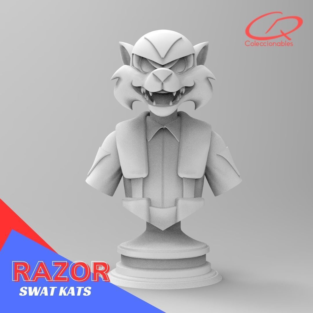 Swat KATS - Razor 3D print model_7