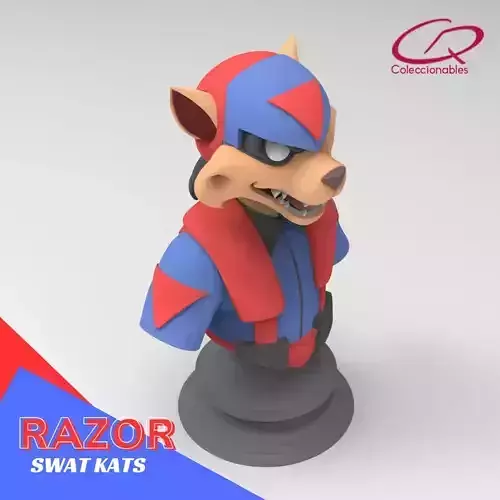 Swat KATS  - Razor  3D print model