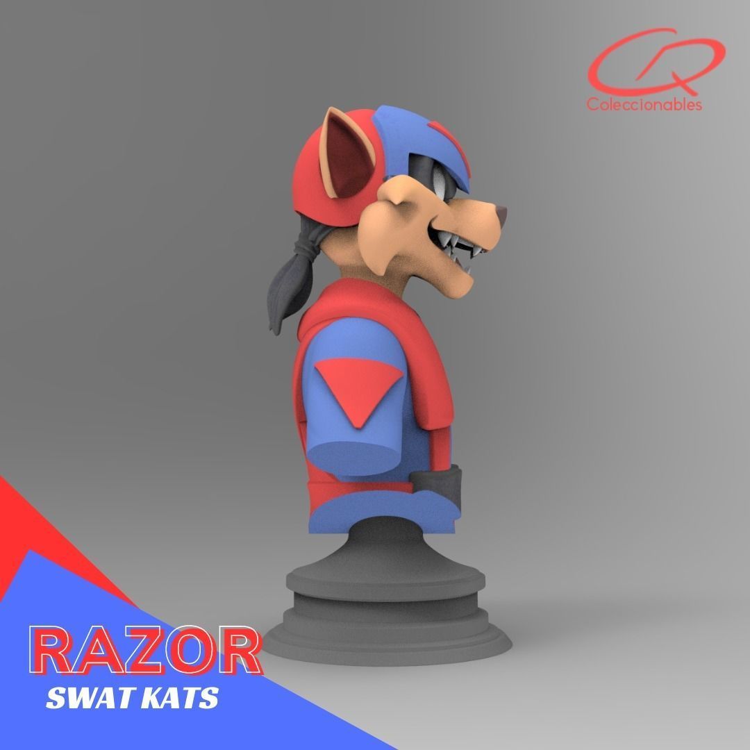 Swat KATS - Razor 3D print model_2