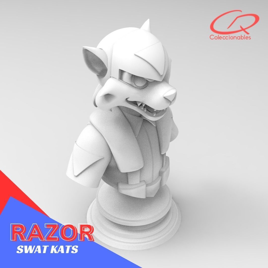Swat KATS - Razor 3D print model_1