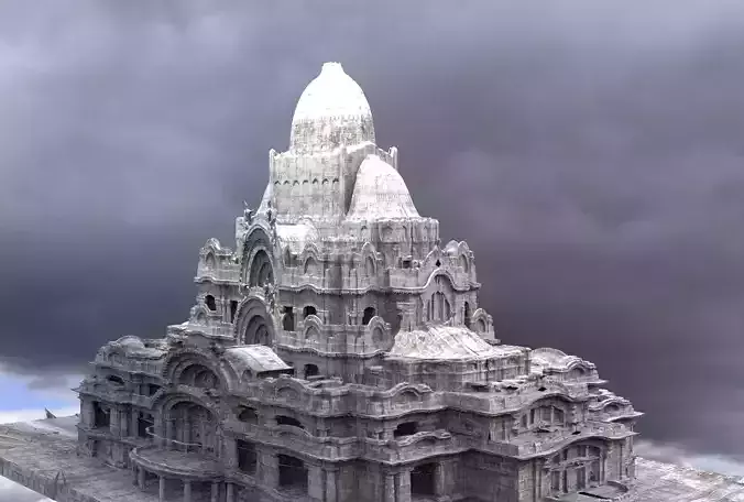 Palace Exterior Oriental Design 2