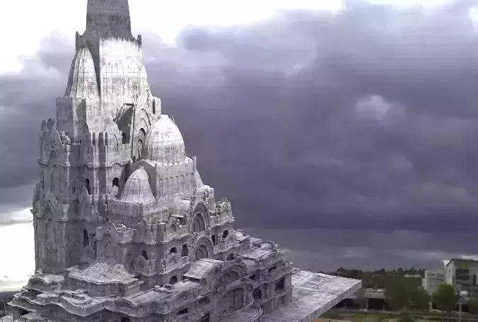 Palace Exterior Oriental India