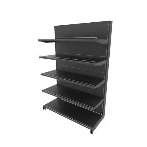 Metal shelving