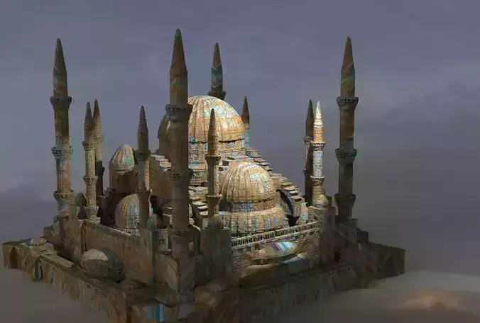 Islamic Golden Age temple