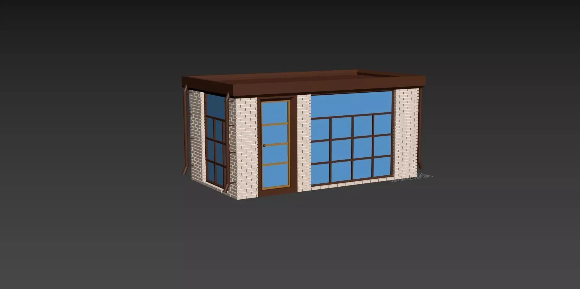 Garden house 3D print model
