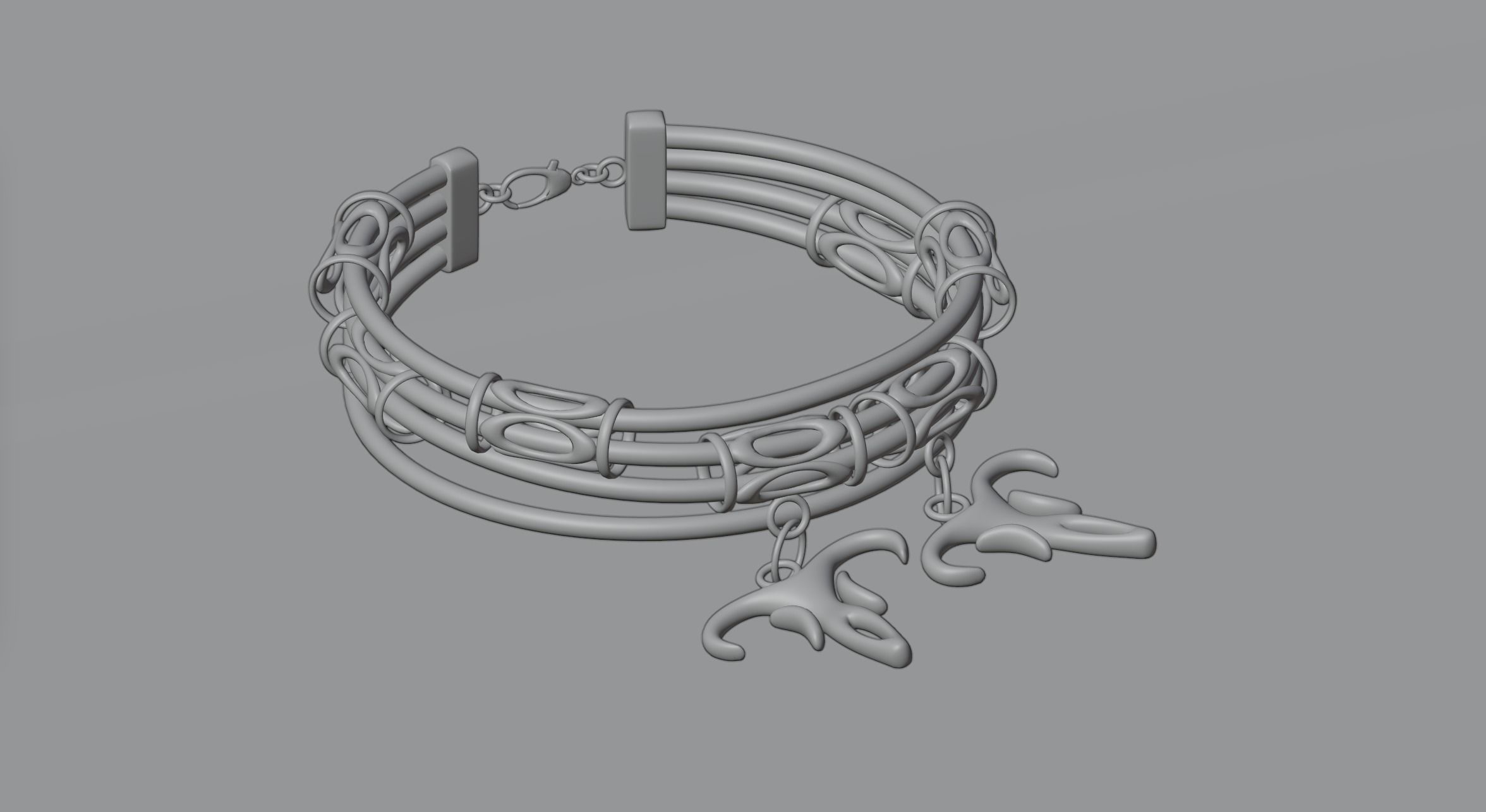 Bracelet 10 3D model_1