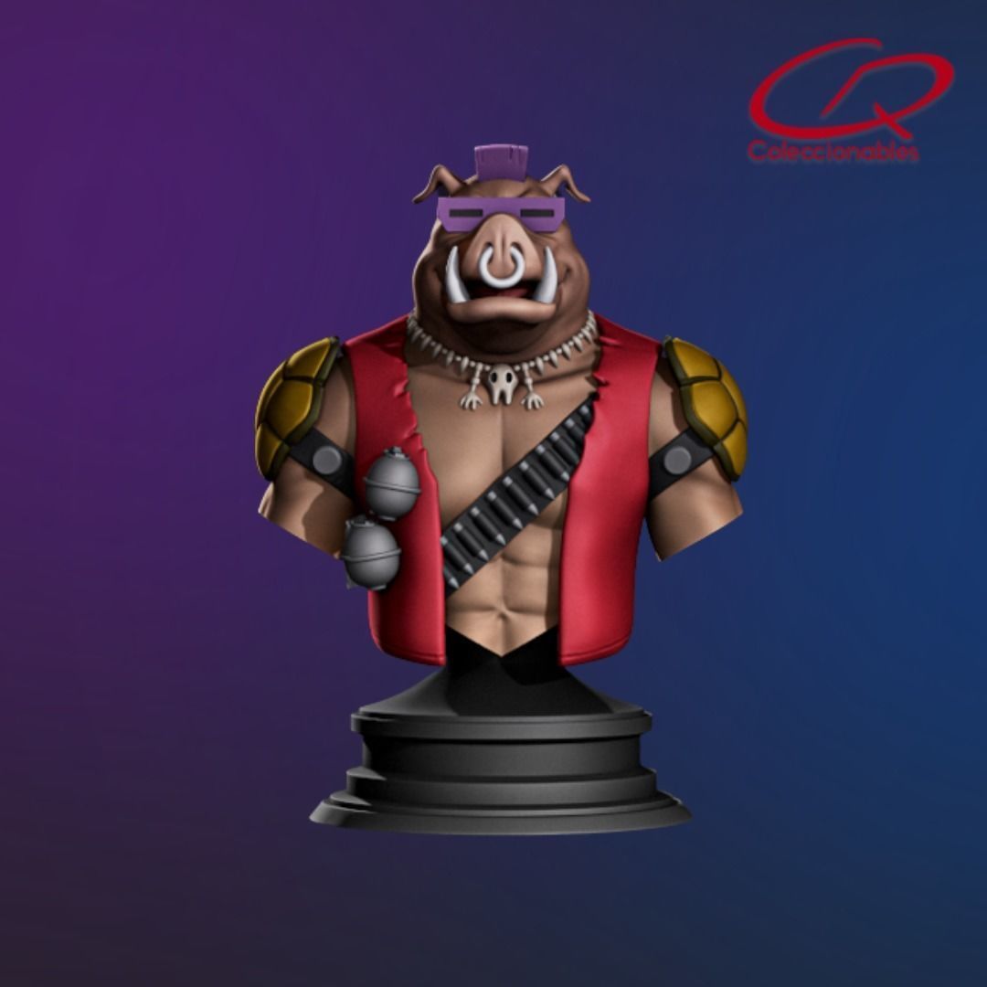 Teenage Mutant Ninja Turtles - Animated series - Bebop 3D print model_12