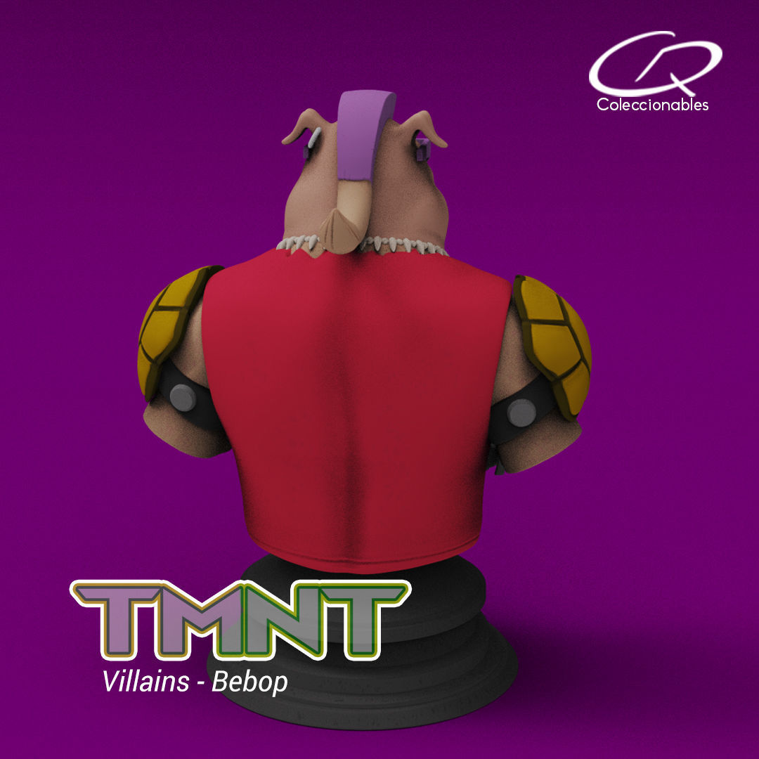 Teenage Mutant Ninja Turtles - Animated series - Bebop 3D print model_3