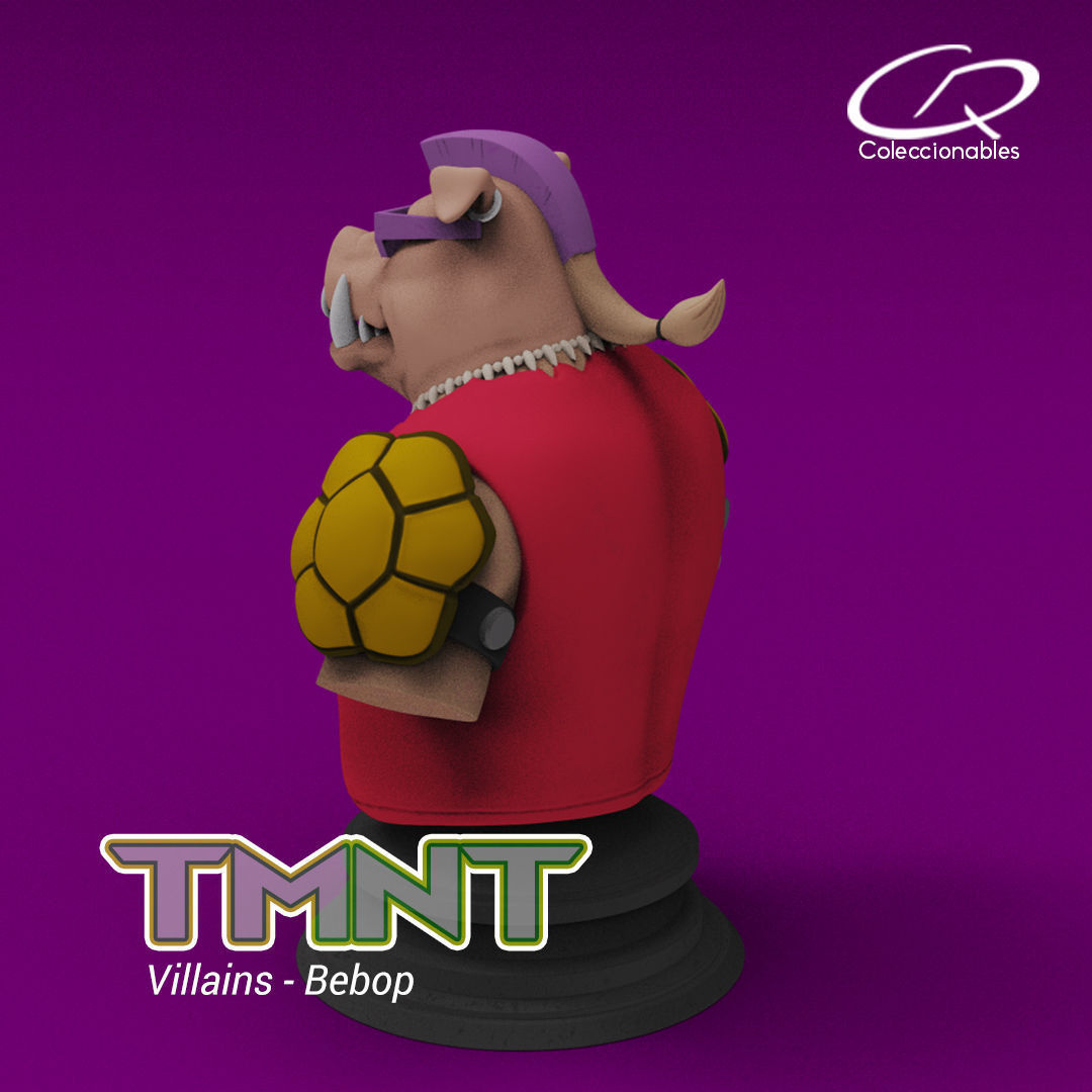 Teenage Mutant Ninja Turtles - Animated series - Bebop 3D print model_1