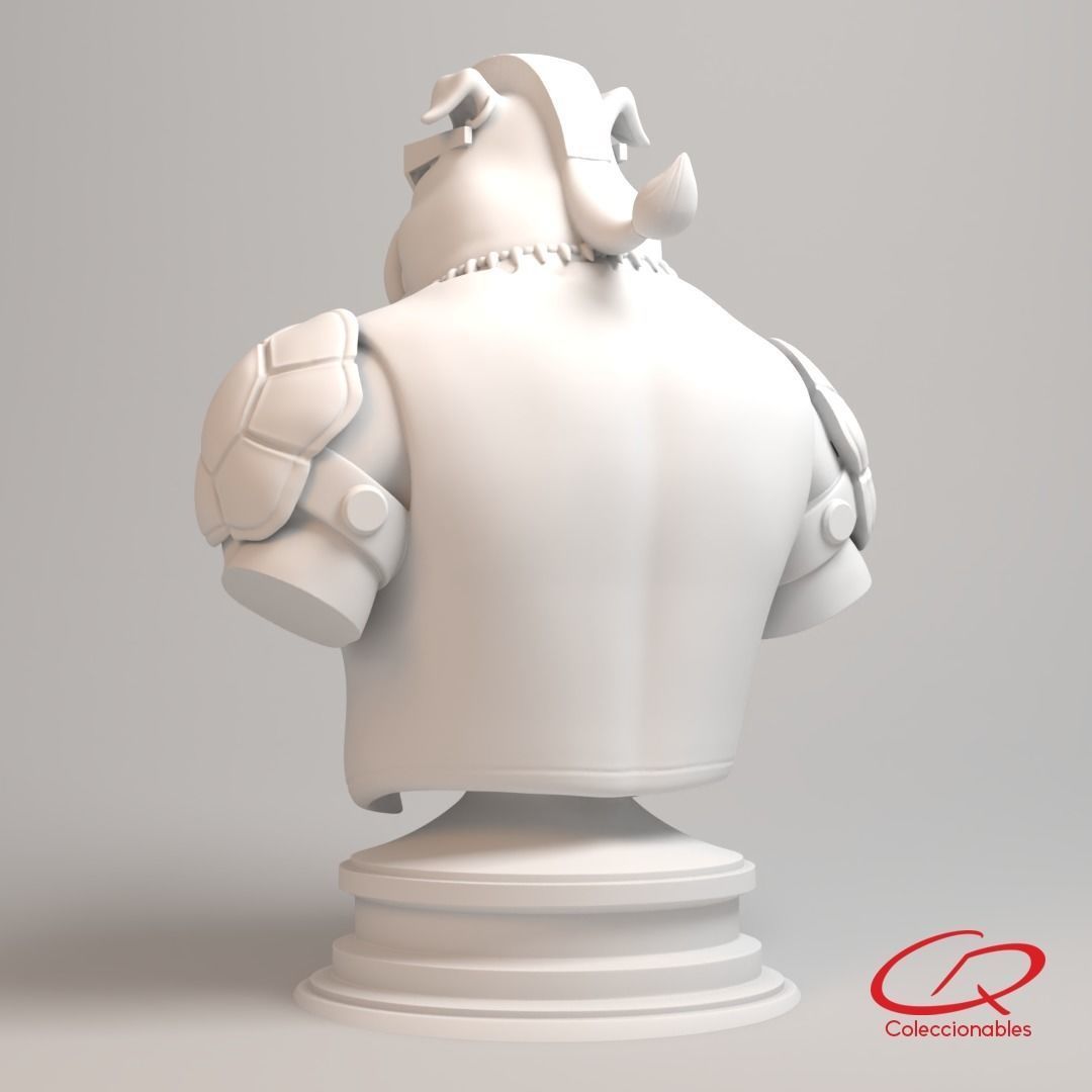 Teenage Mutant Ninja Turtles - Animated series - Bebop 3D print model_11