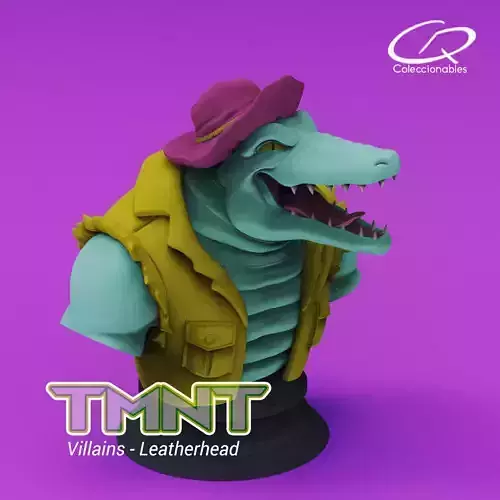 Teenage Mutant Ninja Turtles - Animated series - Leatherhead 3D print model
