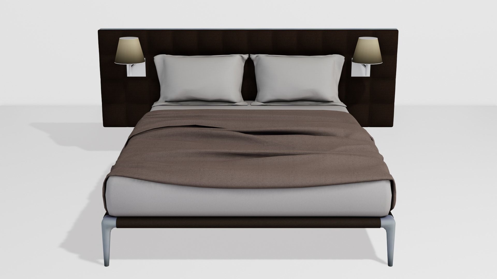 Noobist - Bed - casvolga Low-poly 3D model_4