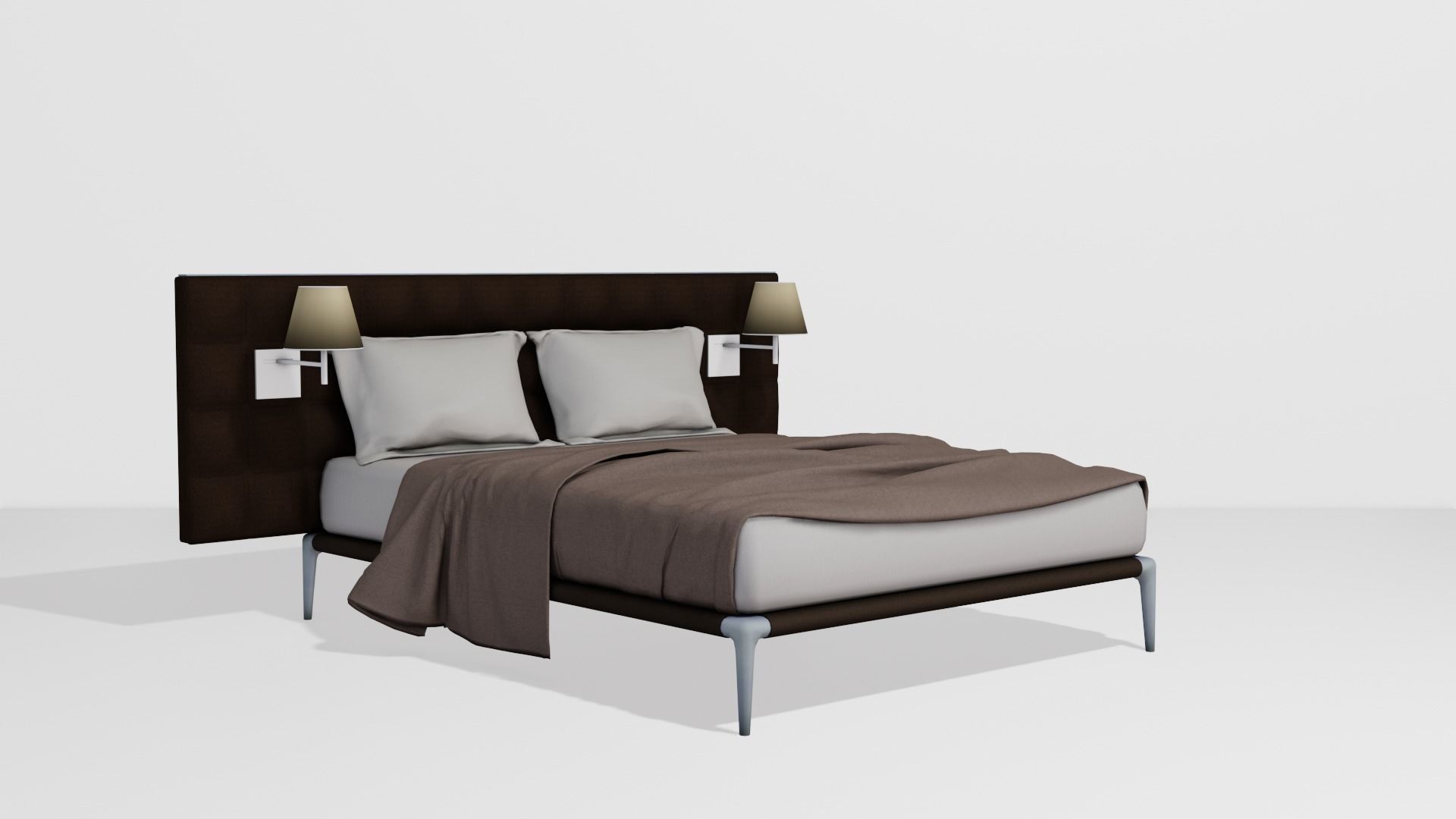 Noobist - Bed - casvolga Low-poly 3D model_1