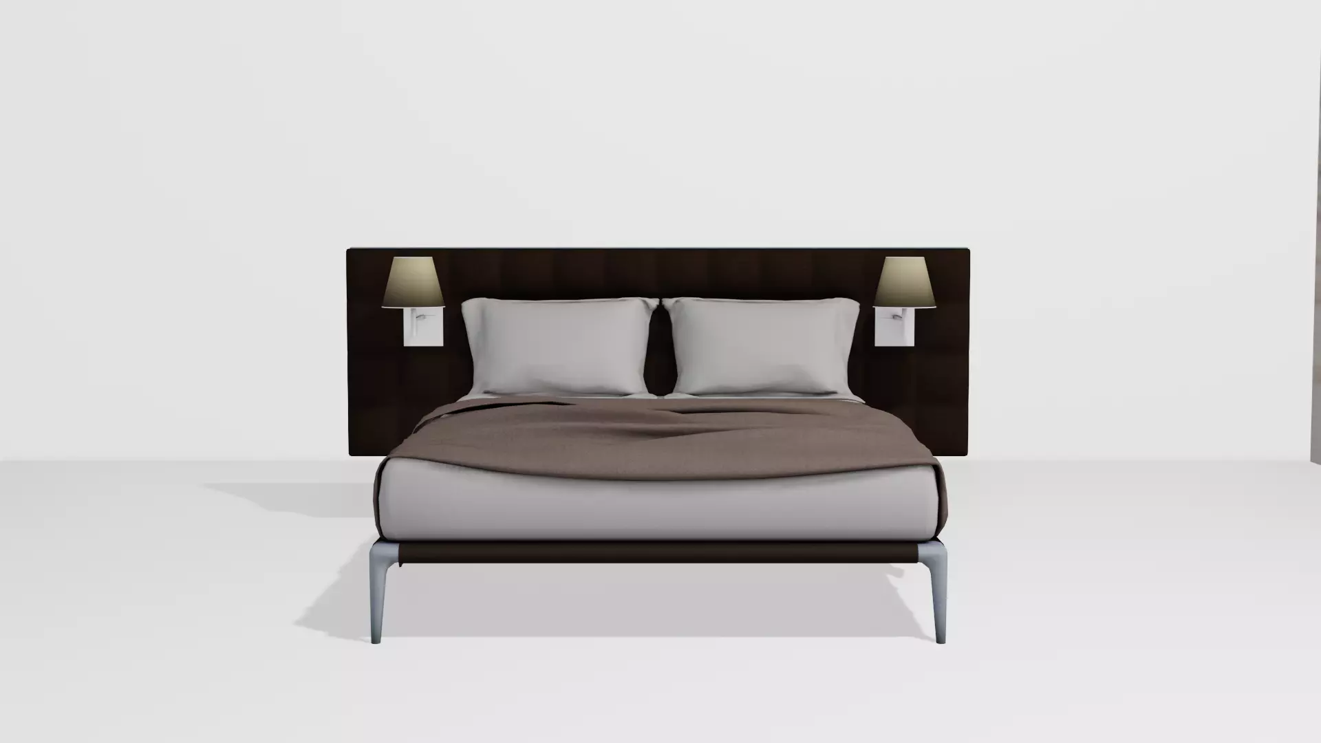 Noobist - Bed - casvolga Low-poly 3D model_0