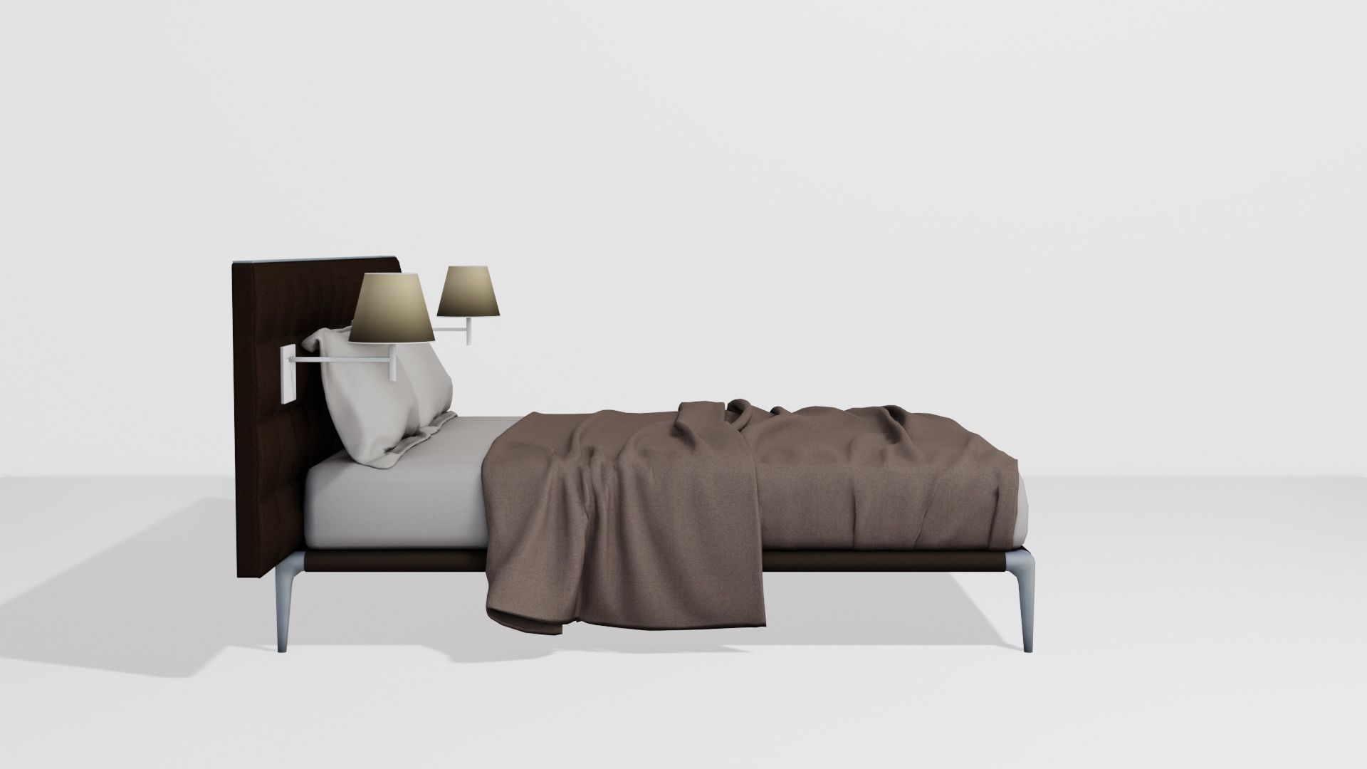 Noobist - Bed - casvolga Low-poly 3D model_2