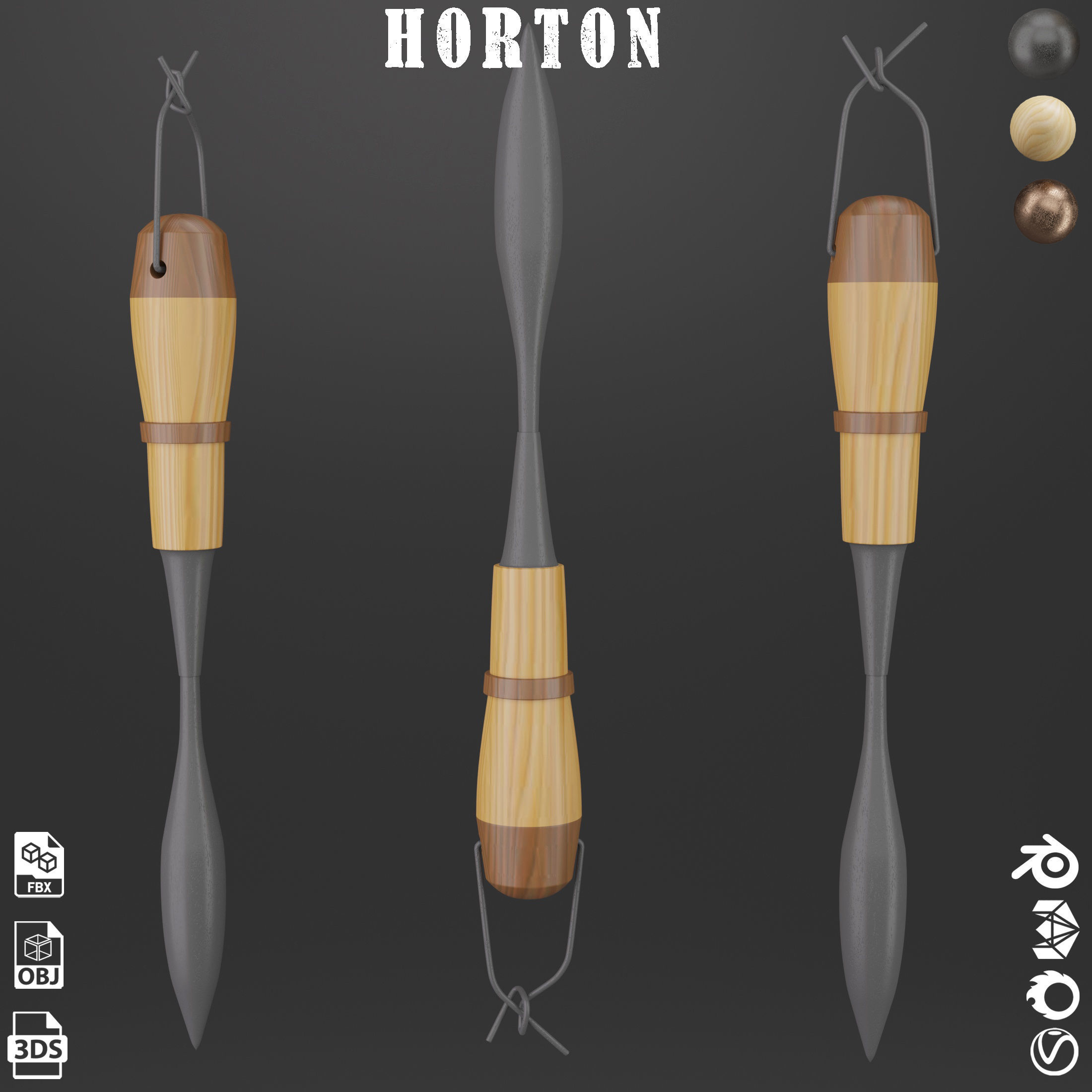 Horton-garden set Vol 02 3D model_5