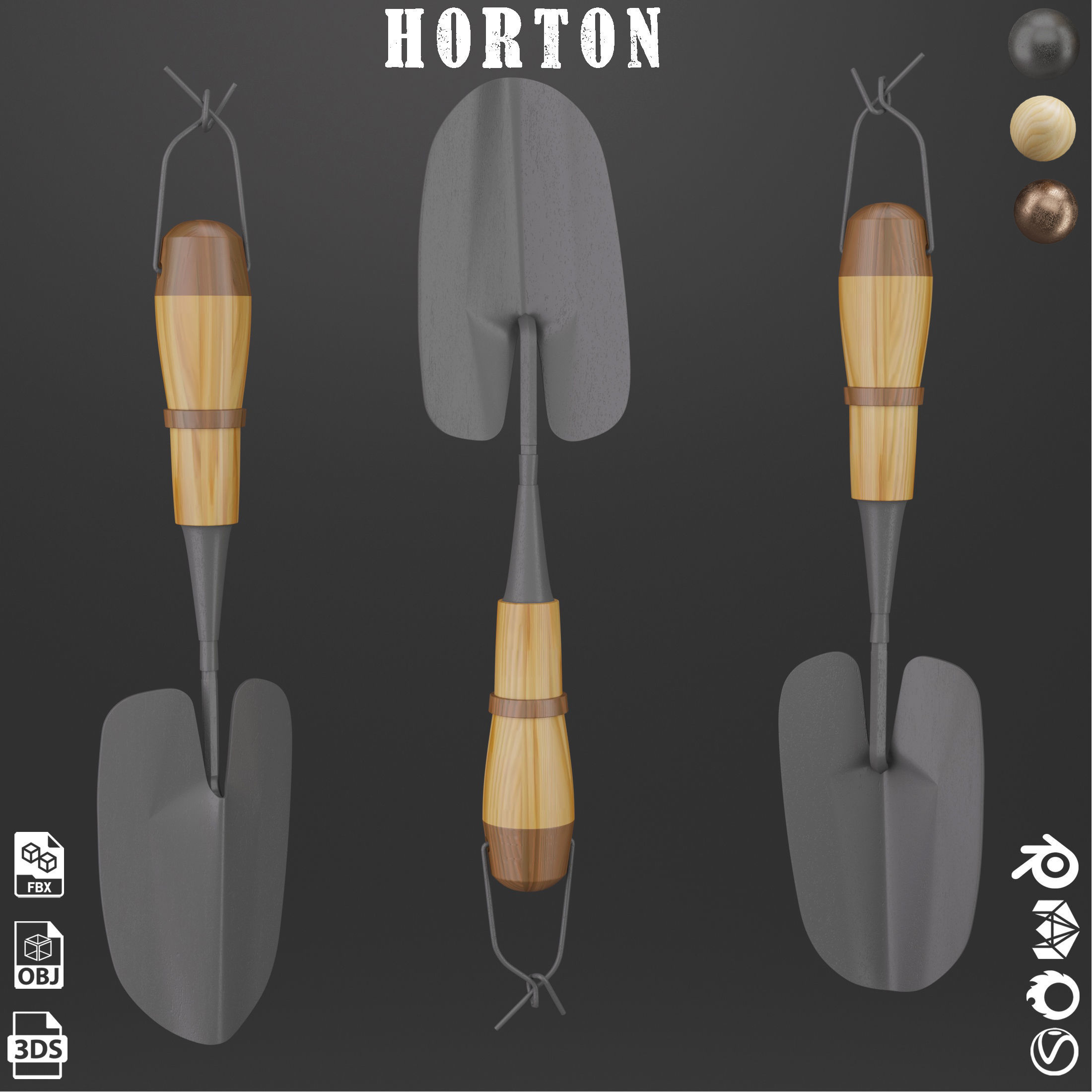 Horton-garden set Vol 02 3D model_4