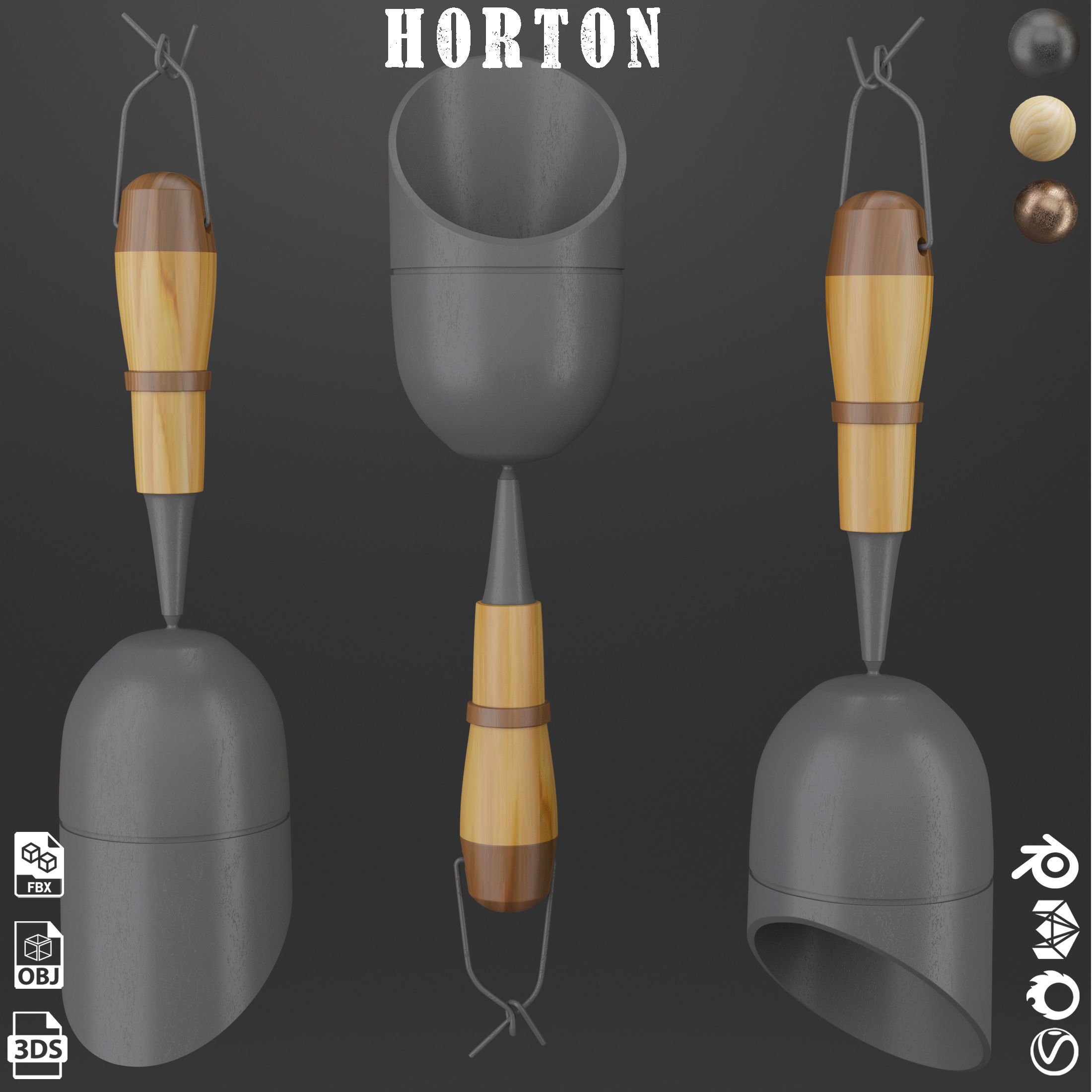 Horton-garden set Vol 02 3D model_6