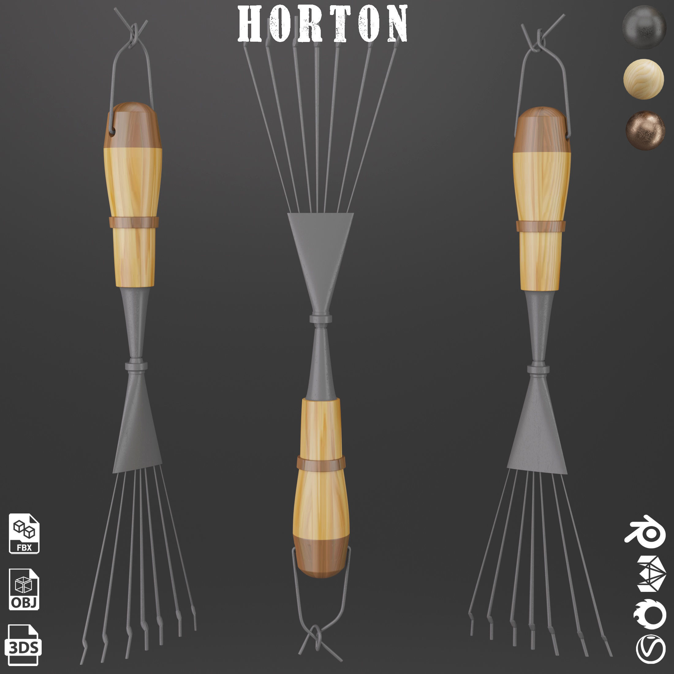 Horton-garden set Vol 02 3D model_3
