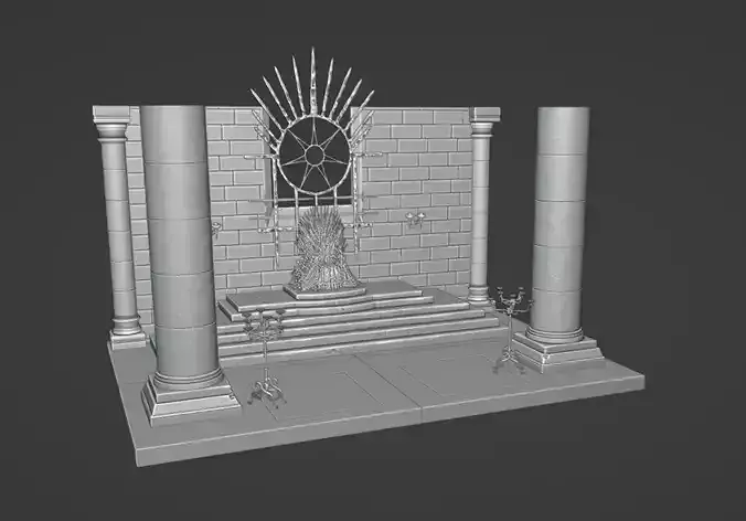 The Great Hall - Game of Thrones 3D print model