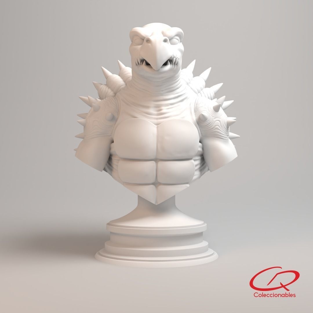 Teenage Mutant Ninja Turtles - Animated Series - Tokka 3D print model_5