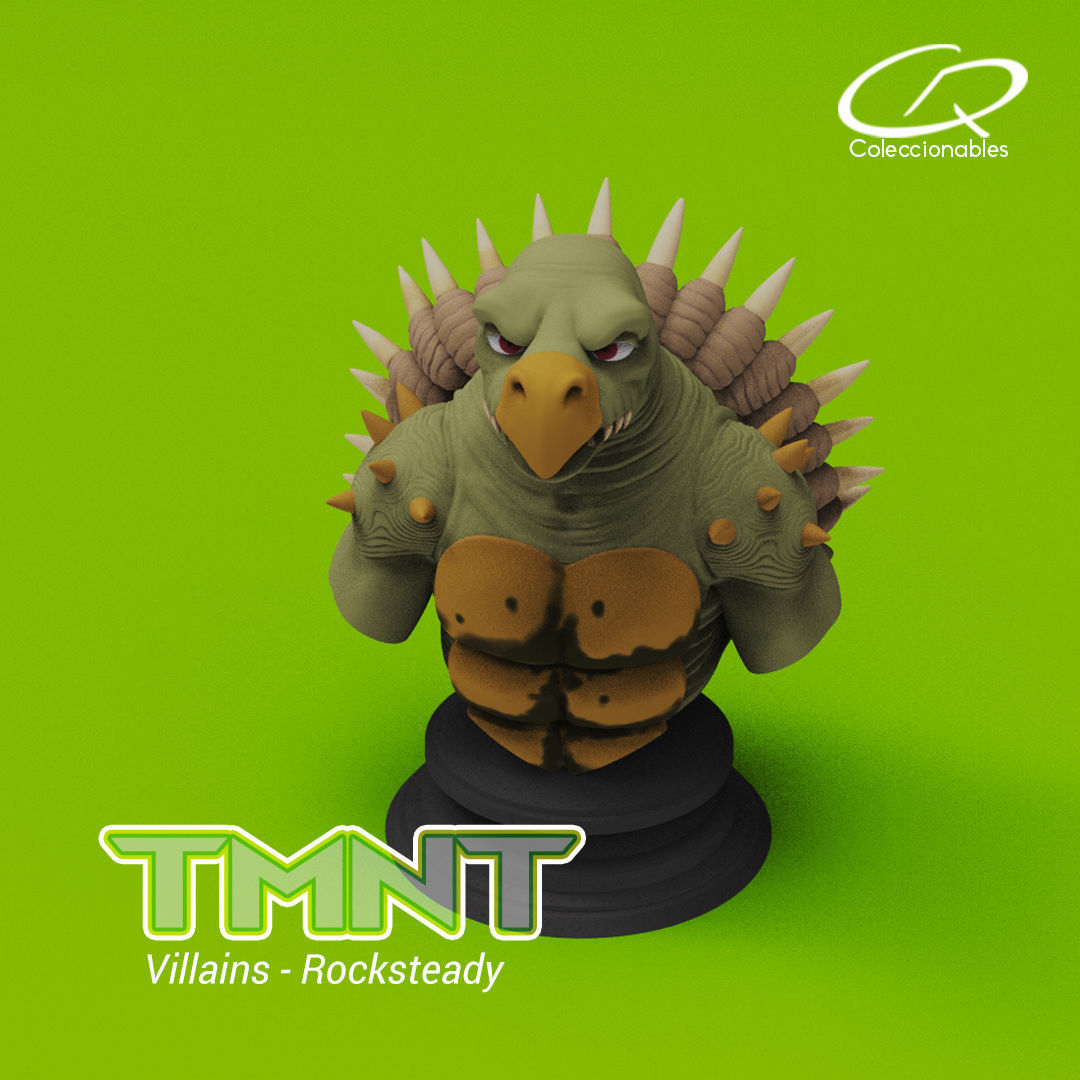 Teenage Mutant Ninja Turtles - Animated Series - Tokka 3D print model_2