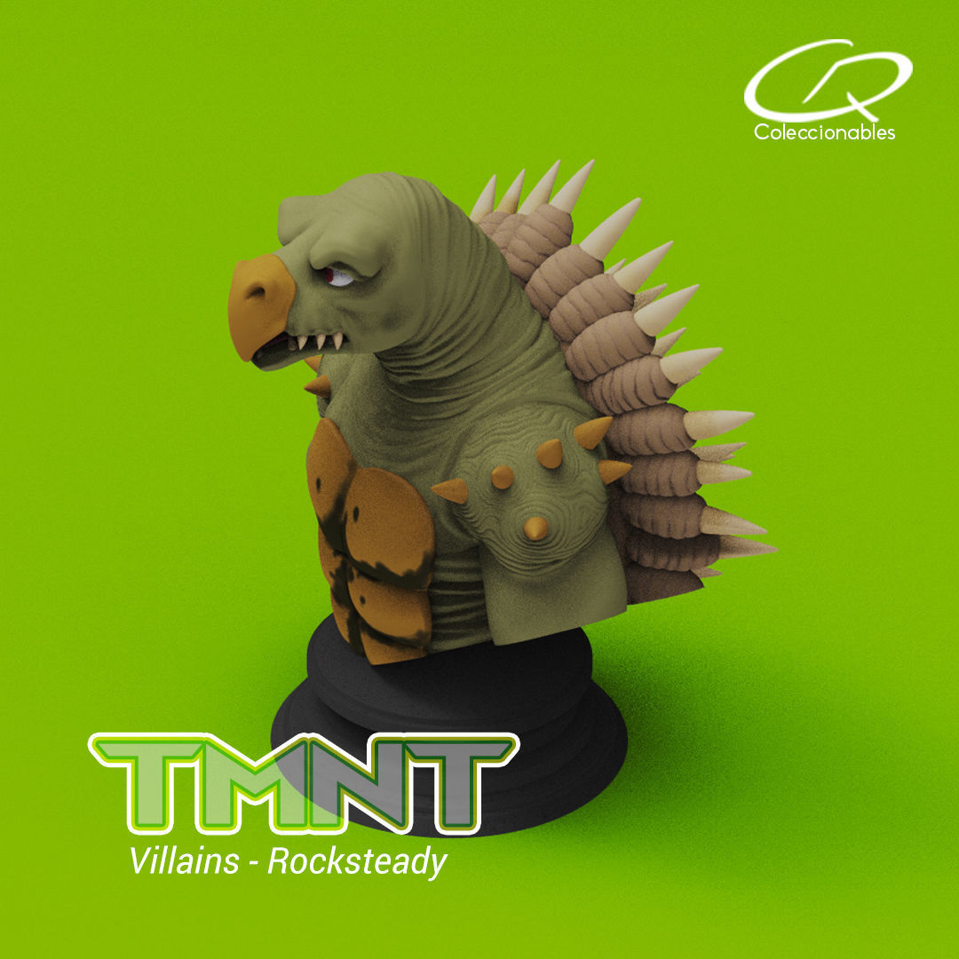 Teenage Mutant Ninja Turtles - Animated Series - Tokka 3D print model_1