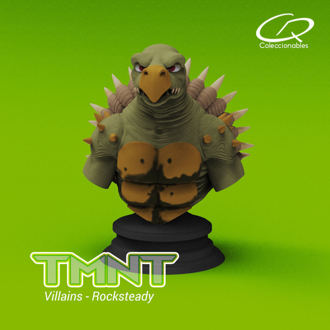 Teenage Mutant Ninja Turtles - Animated Series - Tokka 3D print model_4
