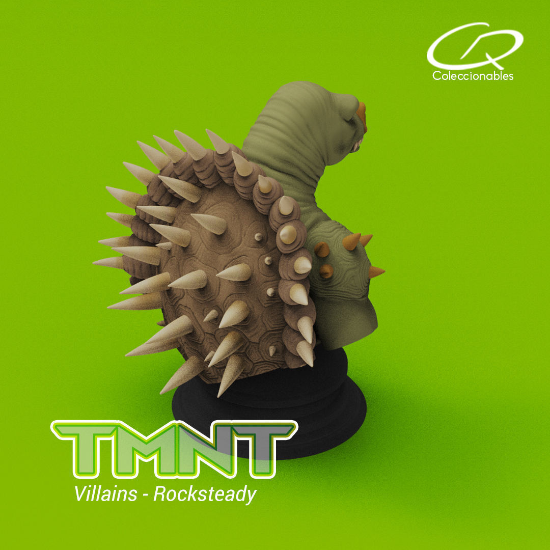 Teenage Mutant Ninja Turtles - Animated Series - Tokka 3D print model_3