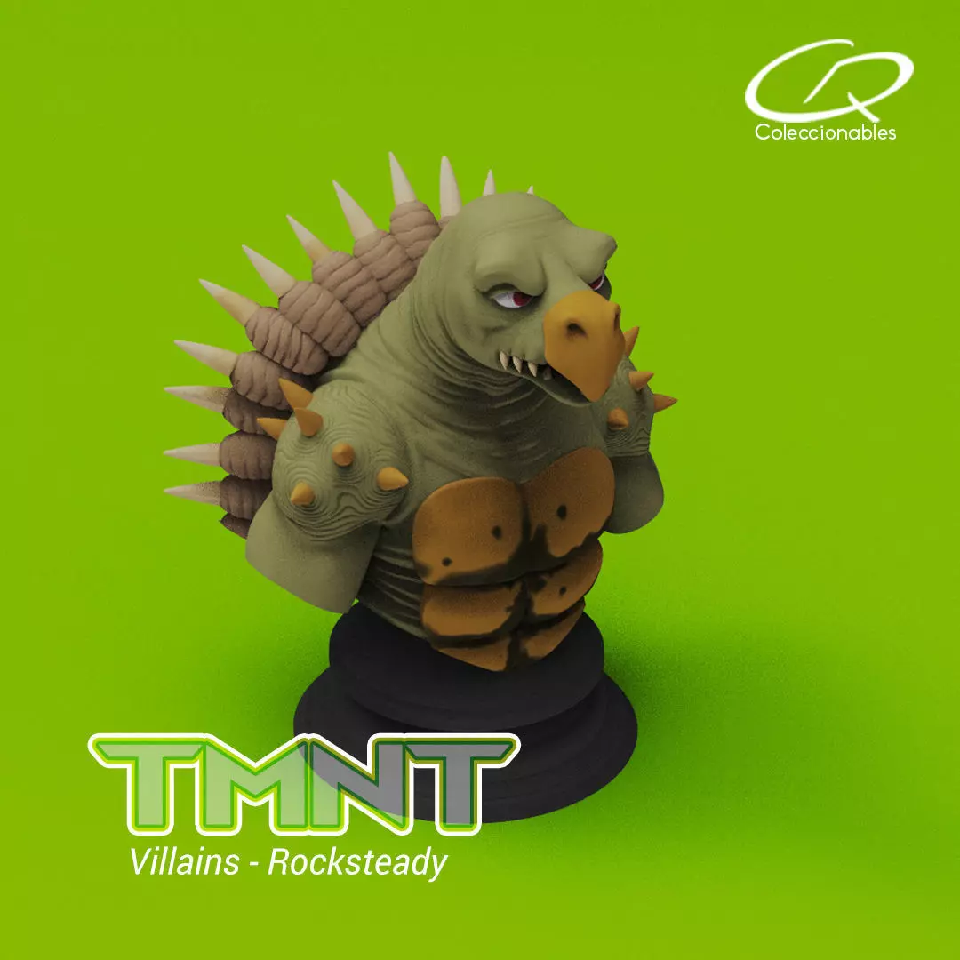 Teenage Mutant Ninja Turtles - Animated Series - Tokka 3D print model_0