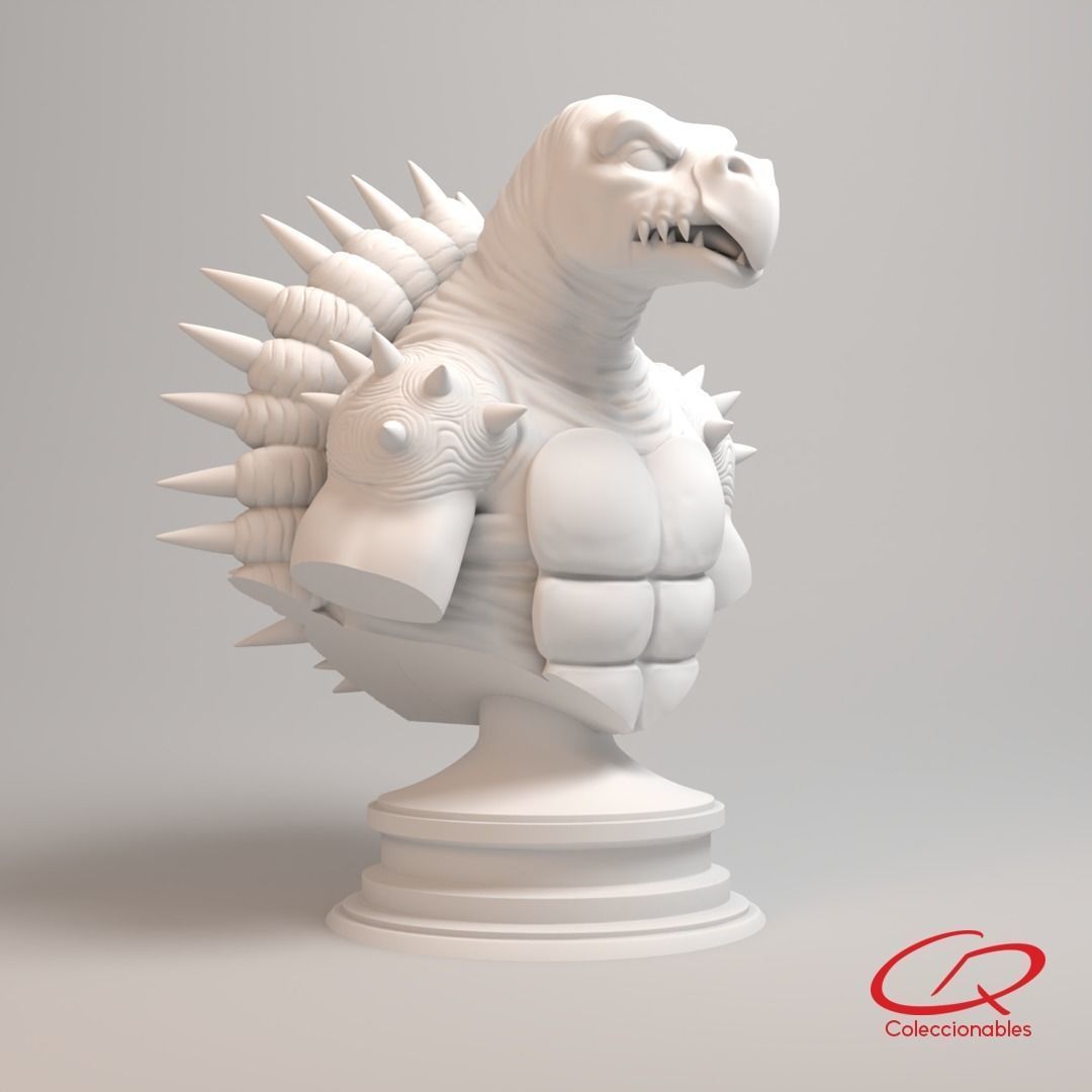 Teenage Mutant Ninja Turtles - Animated Series - Tokka 3D print model_7