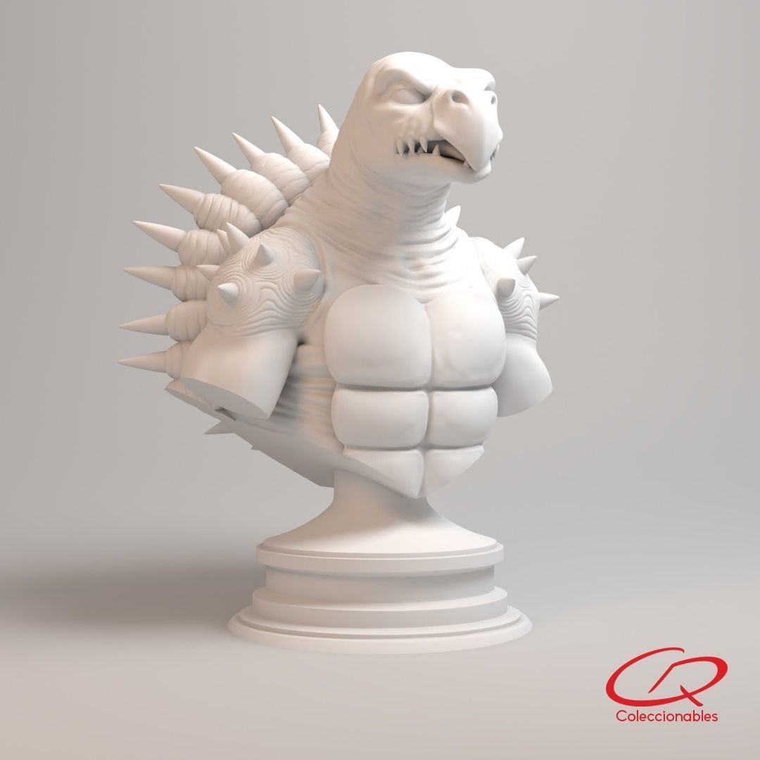 Teenage Mutant Ninja Turtles - Animated Series - Tokka 3D print model_6