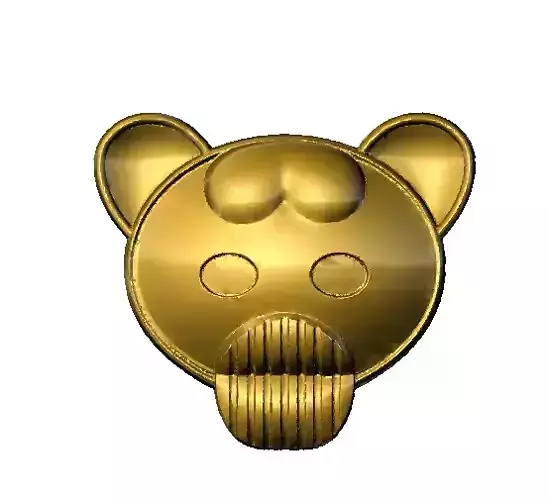 Tops earrings 3D print model