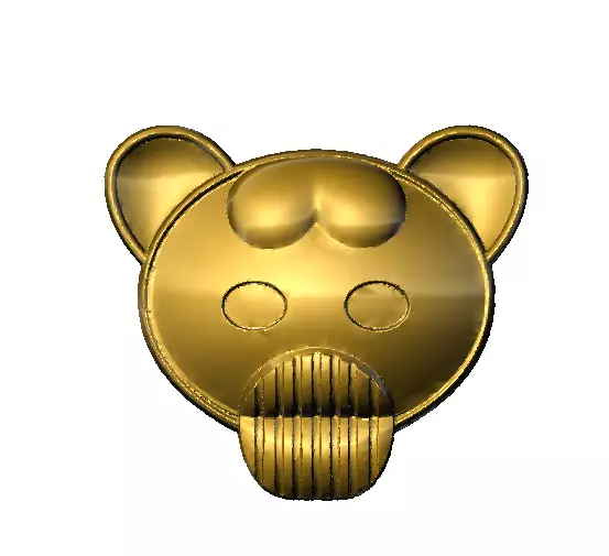 Tops earrings 3D print model